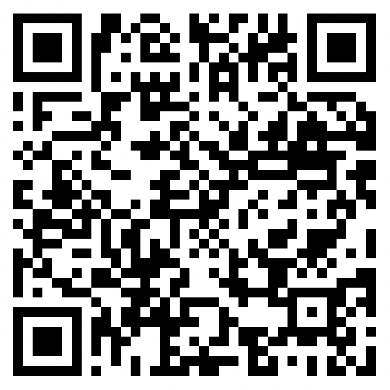 事前問診用QRコード