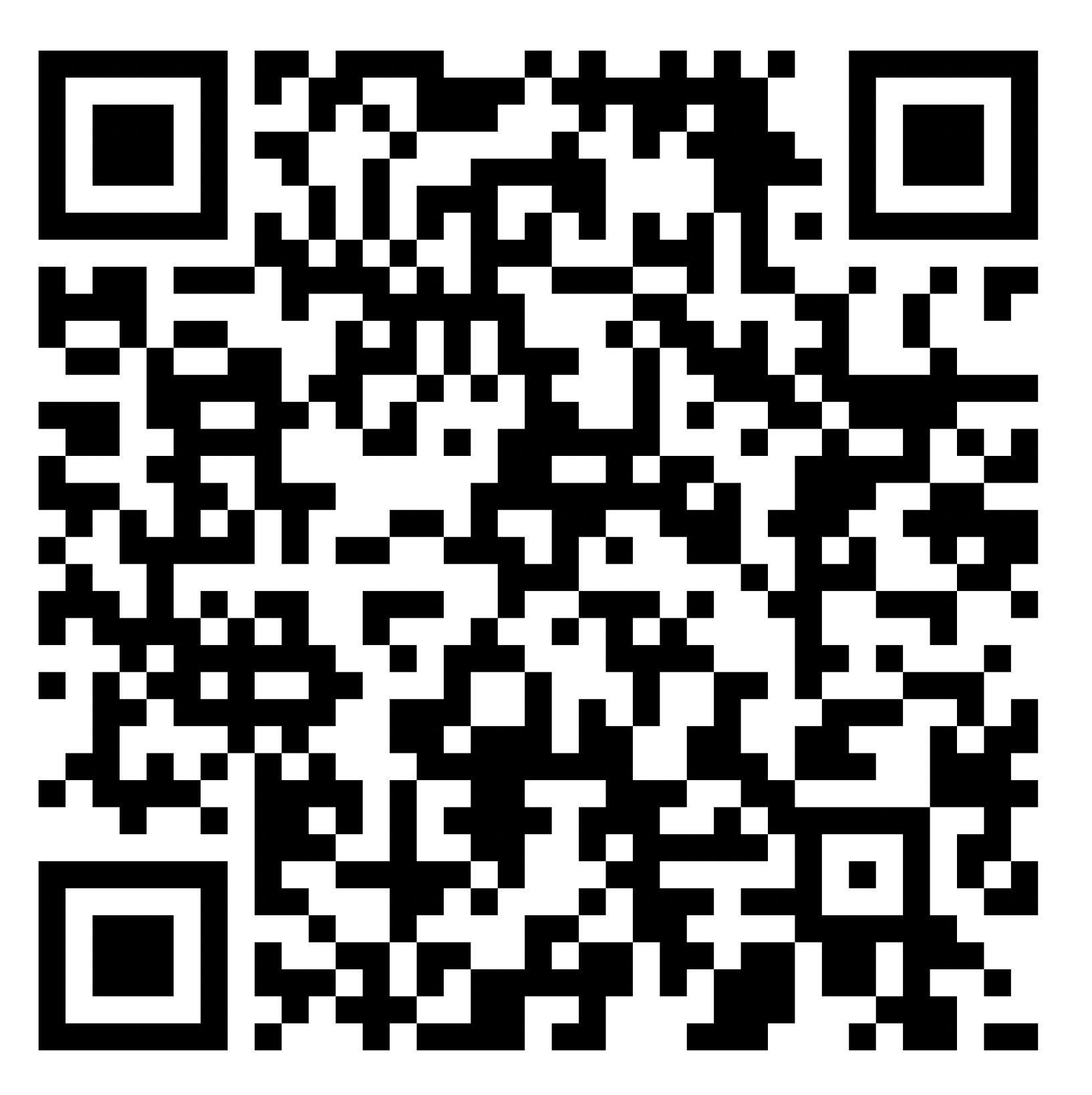 Web予約用QRコード